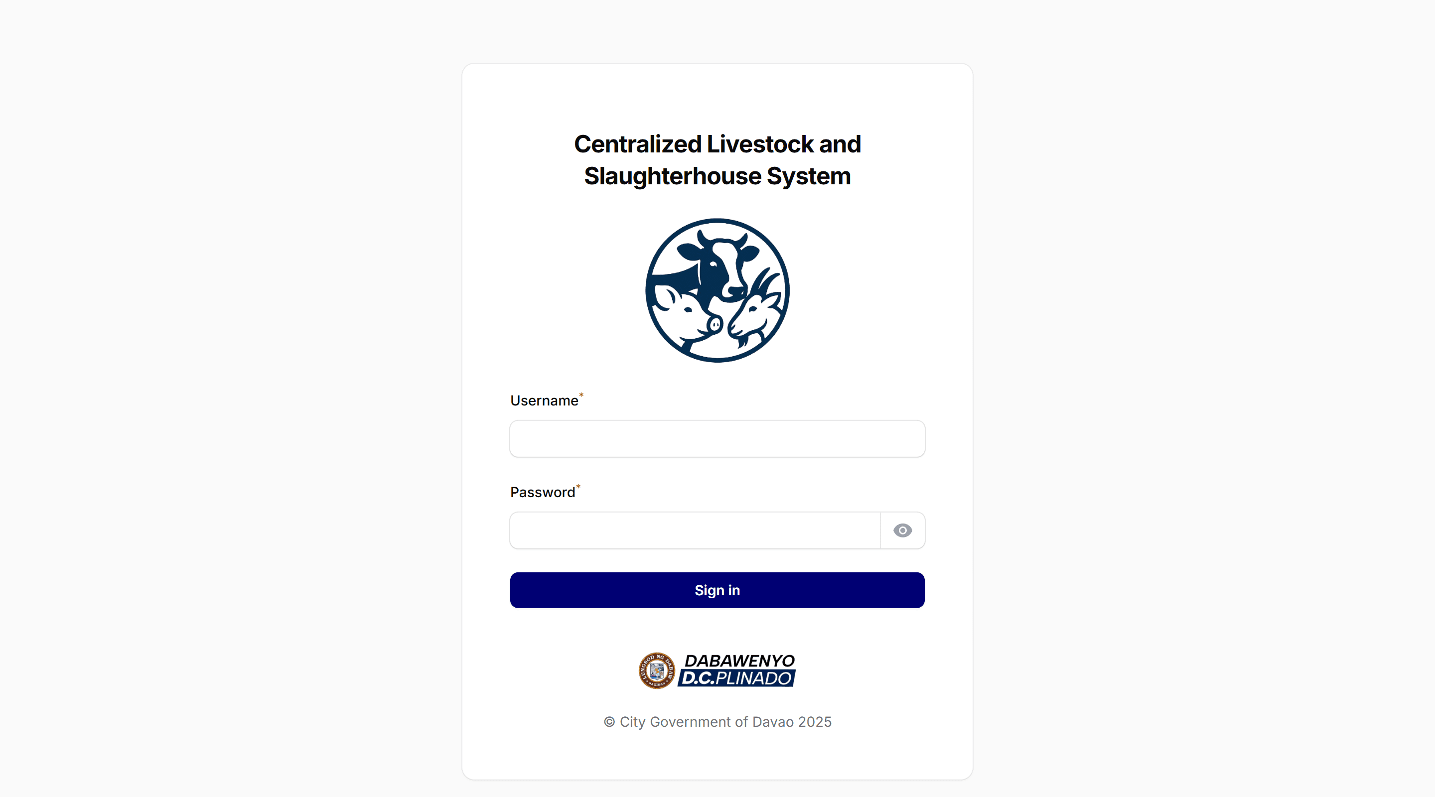 Centralized Livestock and Slaughterhouse System
